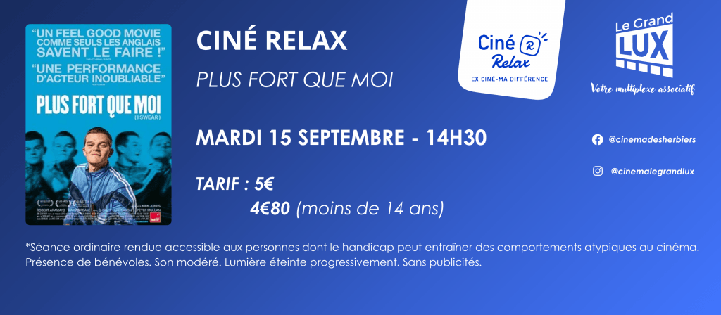 actualité cine relax