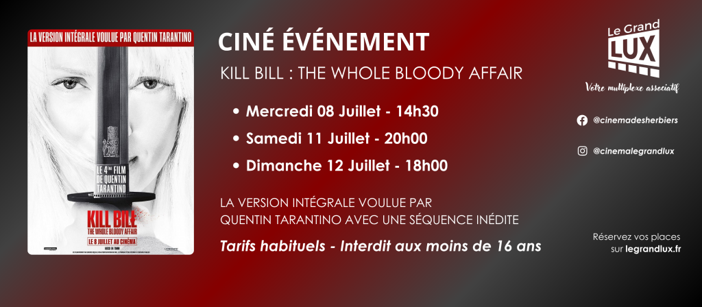 actualité KILL BILL : THE WHOLE BLOODY AFFAIR