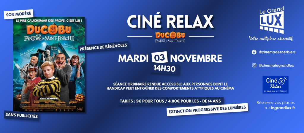 actualité CINE RELAX DUCOBU