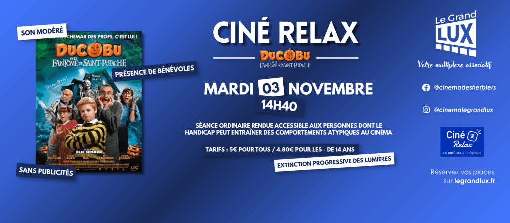 actualité CINE RELAX DUCOBU