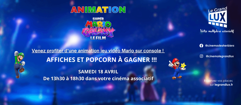 actualité animation Mario